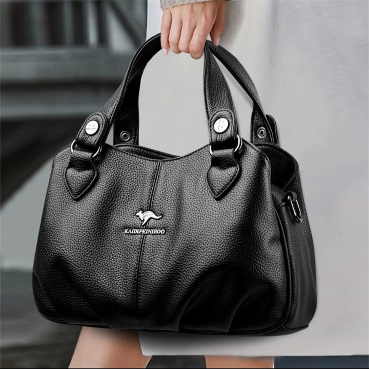 leather luxury small handbag